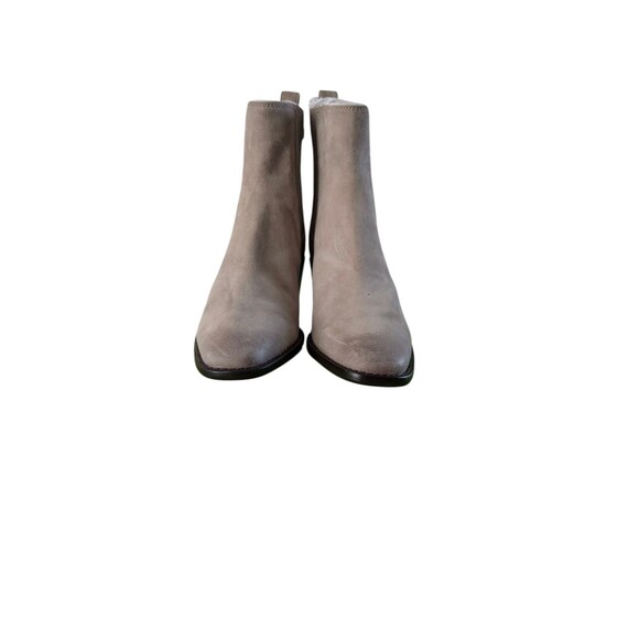 Sam Edelman Womens Bronson Putty Suede Chelsea Boots Shoes 7.5 Medium - Picture 7 of 8